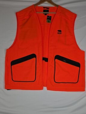 Black Bear High-Visibility Orange Utility Vest L-XL